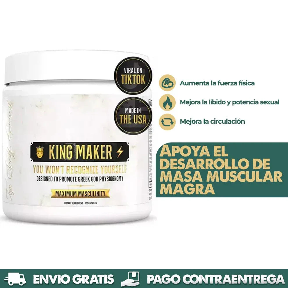 KING MAKER - potenciador masculino 13 en 1