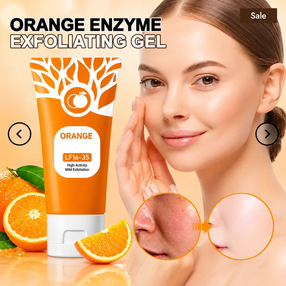 🍊 Exfoliante orange, Arrasa con la Suciedad Acumulada
